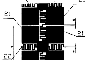 單胞結構為正方形的高介微波復合功能材料天線