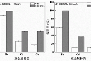 吸附重金屬離子的負載性生物炭功能材料及其制備和應用