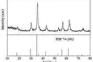 高飽和磁化強(qiáng)度Mn<sub>0.8</sub>Zn<sub>0.2</sub>Fe<sub>2</sub>O<sub>4</sub>納米顆粒及其磁性液體的制備方法