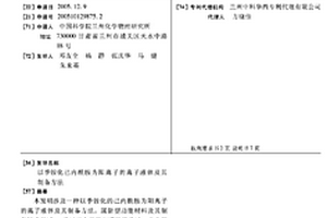 以季銨化己內酰胺為陽離子的離子液體及其制備方法