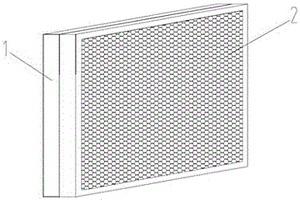 3D多孔陶瓷與HEPA復(fù)合濾網(wǎng)