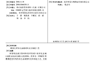 橢圓孔型多孔金屬材料及其制造工藝