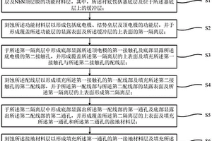 具有NbN SNS約瑟夫森結(jié)的超導(dǎo)集成電路及其制備方法