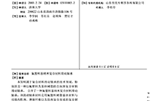 氟塑料基納米復(fù)合材料滑動軸承