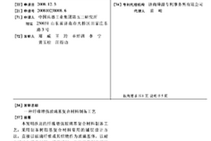 纖維增強玻璃基復合材料制備工藝