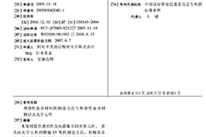 熱塑性復(fù)合材料的制造方法與熱塑性復(fù)合材料以及光學(xué)元件