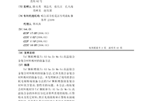 TiC顆粒增強Ti-Al-Sn-Zr-Mo-Si高溫鈦合金復(fù)合材料板材的制備方法