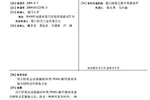 用于輕質(zhì)運動器械的環(huán)氧/POSS/碳纖維納米復合材料及其制備方法