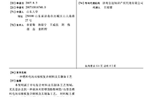 燃料電池雙極板復(fù)合材料及其制備工藝