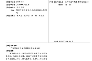 竹炭基遠紅外復(fù)合材料及其制備方法