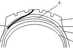 采用復(fù)合材料層的導(dǎo)電輪胎