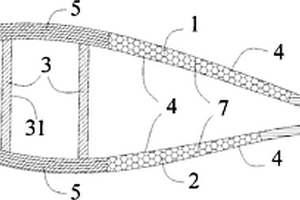 大型復(fù)合材料風(fēng)電葉片及其制備方法