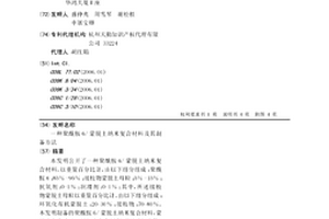 聚酰胺6/蒙脫土納米復合材料及其制備方法