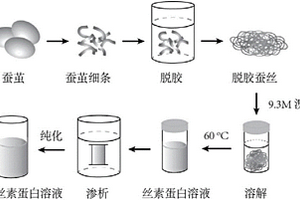 具有熒光性質(zhì)的金納米粒子?絲素蛋白復合材料及其制備方法