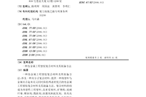 仿金屬工程塑膠復(fù)合材料及其制備方法