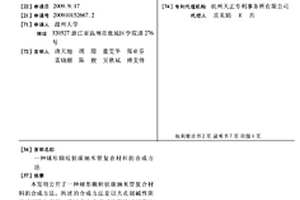 球形顆粒狀碳納米管復(fù)合材料的合成方法