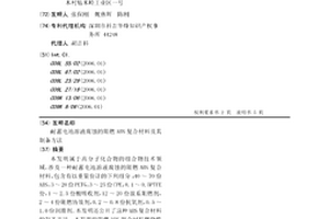 耐蓄電池溶液腐蝕的阻燃ABS復(fù)合材料及其制備方法