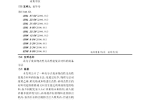 高分子廢棄物改性及高性能復合材料的制備方法