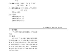 高強度鎳基高溫自潤滑復合材料的制備方法