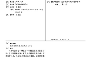 復合材料眼鏡架及其制備方法