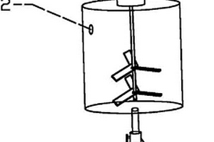 雙層式人工骨復(fù)合材料合成塔的下攪拌桶