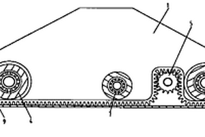 直升機(jī)復(fù)合材料槳葉成型模具上模水平移動(dòng)機(jī)構(gòu)