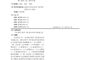 IMD注塑PC/ABS復(fù)合材料及制備方法