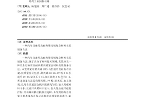 汽車燈座用高耐熱聚丙烯復(fù)合材料及其制備方法