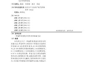 磁性木塑復(fù)合材料及其制備方法