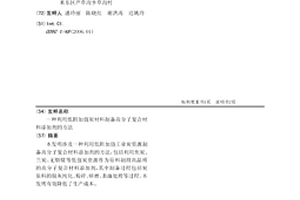 利用低附加值炭材料制備高分子復(fù)合材料添加劑的方法