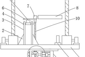 碳碳復(fù)合材料坩堝成型機(jī)旋轉(zhuǎn)調(diào)節(jié)裝置