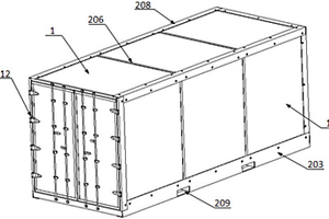 碳纖維泡沫夾層復(fù)合材料集裝箱