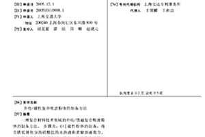 介電/磁性復(fù)合吸波粉體的制備方法