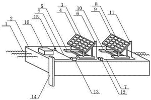 竹纏繞復(fù)合壓力浮箱上建造的水上漂浮太陽能電站