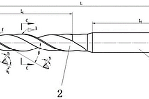 用于加工碳纖維增強(qiáng)樹脂基復(fù)合材料和鋁合金的疊層構(gòu)件的手工鉆頭