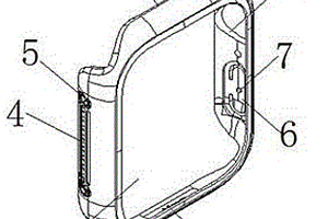智能手表pc殼+復(fù)合材料曲面膜結(jié)合防水殼