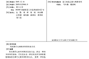 氧化錫空心納米材料的制備方法