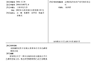 高機(jī)械穩(wěn)定性非金屬元素?fù)诫s有序介孔碳材料的合成