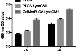 同軸靜電紡絲GelMA/PLGA-LysoGM1及其制備方法和應(yīng)用