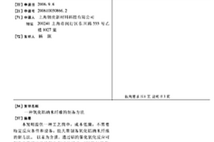 氧化鋁納米纖維的制備方法