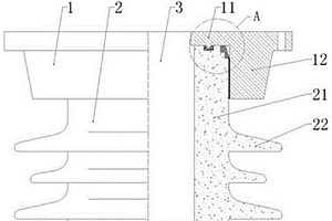 易于裝配的耐高壓絕緣瓷套