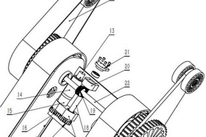 輕量化折疊式履帶機器人底盤