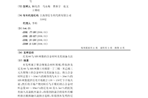 尼龍66與ABS樹脂的合金材料及其制備方法