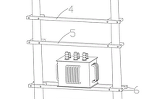 快速安裝的搶修用雙桿變壓器臺架