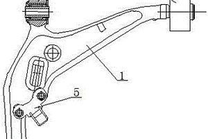 汽車控制臂總成