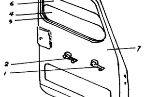 汽車(chē)玻璃窗外側(cè)的防曬、防護(hù)裝置