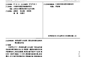 表面包敷與未包敷二氧化硅的碳化硅納米棒及制備方法