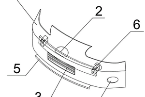 重型汽車(chē)的保險(xiǎn)杠