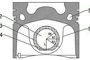 增強(qiáng)銷孔的內(nèi)燃機(jī)鋁活塞