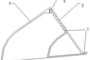 大巴頂置空調(diào)蒸發(fā)器用組合式出風(fēng)道